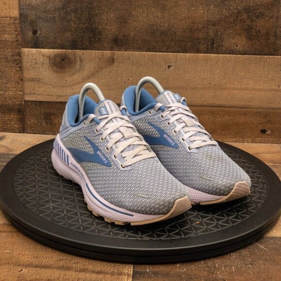 BROOKS ADRENALINE GTS 22 WOMENS ATHLETIC SHOES RUNNING WALKING GYM BLUE SZ 8.5B - Picture 3 of 9